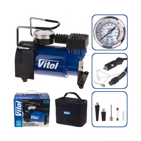 Vitol К-30 Компрессор автомобильный одноцилиндровый