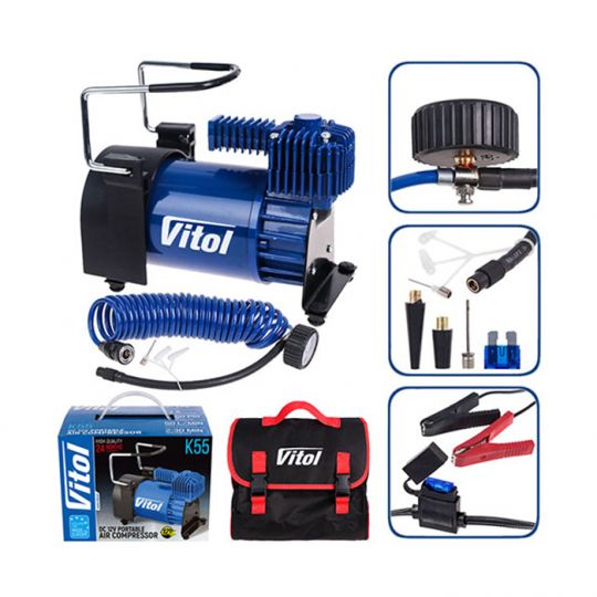 Vitol К-55 Компрессор автомобильный одноцилиндровый