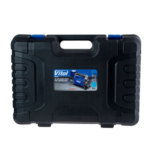 Vitol К-71 Компрессор автомобильный одноцилиндровый "OFF ROAD MASTER" Vitol К-71 Компрессор автомобильный одноцилиндровый "OFF ROAD MASTER"