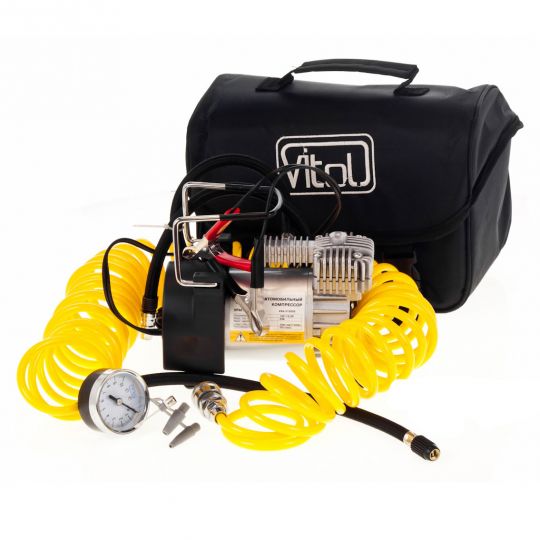 Ураган КА-У12055 Компрессор автомобильный одноцилиндровый