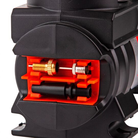 VOIN VL-530 40л/Автостоп/прикурювач/ліхтар Компресор автомобільний одноциліндровий VOIN VL-530 40л/Автостоп/прикурювач/ліхтар Компресор автомобільний одноциліндровий