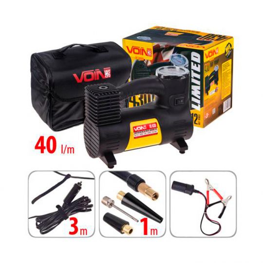 VOIN VL-430 Компрессор автомобильный одноцилиндровый