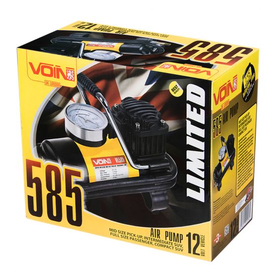 VOIN VL-585 Компрессор автомобильный одноцилиндровый VOIN VL-585 Компрессор автомобильный одноцилиндровый