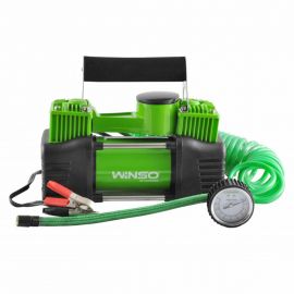 Winso Компресор автомобільний, двоциліндровий 12V, 360W із зажимами АКБ