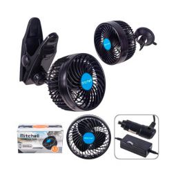 Mitchell Вентилятор автомобильный на присоске 4.5" 12V HX-T701E +клипса