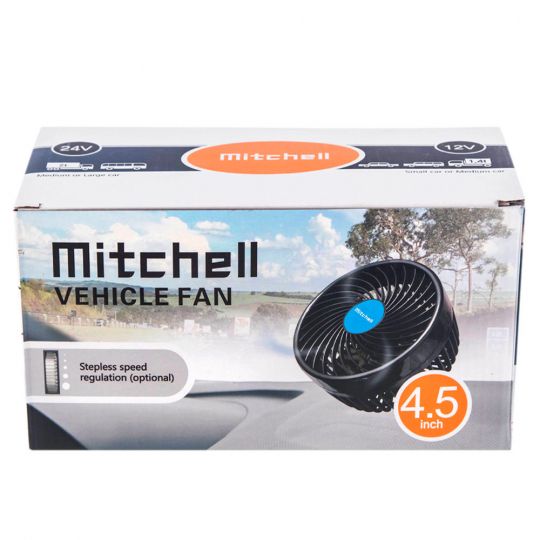 Mitchell Вентилятор автомобильный на присоске 6" 24V HX-T704 +клипса