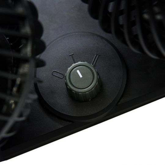 Elegant Вентилятор автомобильный двойной сферичный 4" 12V [EL 101 552]