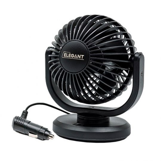 Elegant Вентилятор автомобильный сферичний 4" 12V [EL 101 553]