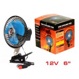 Lavita LA 180201 Вентилятор автомобильный на клипсе 6" 12V