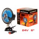 Lavita LA 180202 Вентилятор автомобильный на клипсе 6" 24V
