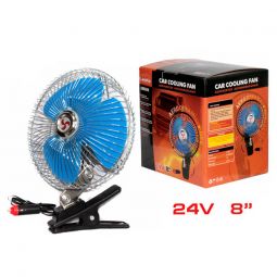 Lavita LA 180204 Вентилятор автомобильный на клипсе 8" 24V