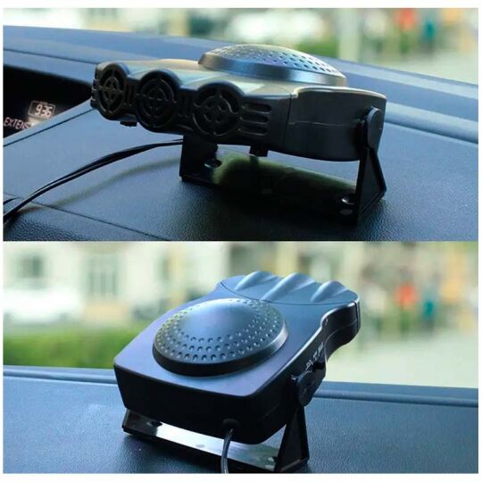 Автомобільний електричний обігрівач для скла та салону в прикурювач 12в Автомобільний електричний обігрівач для скла та салону в прикурювач 12в