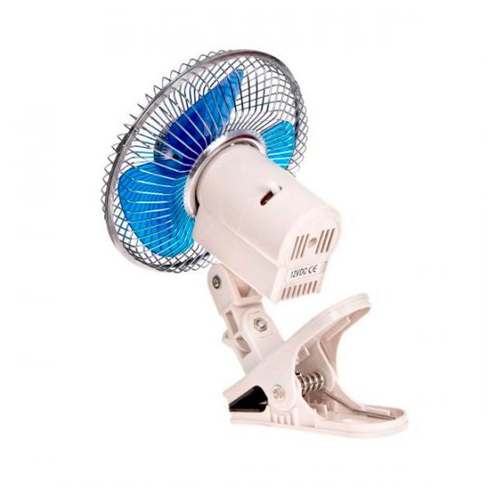 Vitol Вентилятор автомобильный на клипсе 6" 12V ВН.12.607С