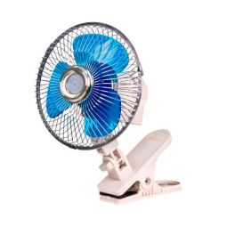 Vitol Вентилятор автомобильный на клипсе 6" 12V ВН.12.607С