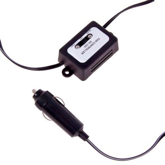 Vitol Вентилятор автомобильный на клипсе 6" 12V ВН.12.607С