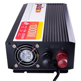 Pulso IMBC-1010 12V-220V/1000W/10A/мод.синус/клеми преобразователь напряжения (инвертор)/Заряд. устр-во