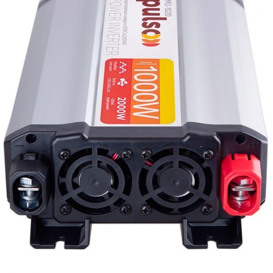 Pulso IMU-1020 12V-220V/1000W/USB-5VDC2.0A/мод.синус/клеммы преобразователь напряжения (инвертор)