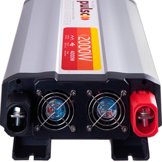 Pulso IMU-2020 12V-220V/2000W/USB-5VDC2.0A/мод.синус/клеммы преобразователь напряжения (инвертор) Pulso IMU-2020 12V-220V/2000W/USB-5VDC2.0A/мод.синус/клеммы преобразователь напряжения (инвертор)