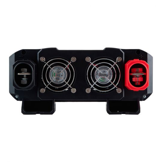 Pulso ISU-2000 12V-220V/2000W/USB-5VDC2.0A/прав.синус/клеммы преобразователь напряжения (инвертор)