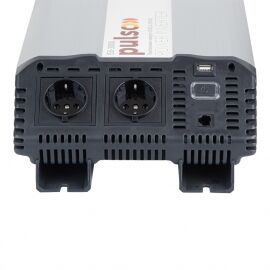 Pulso ISU-3000 12V-220V/3000W/USB-5VDC2.0A/прав.синус/клеммы преобразователь напряжения (инвертор)