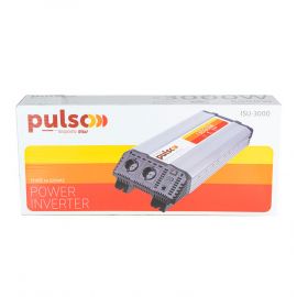 Pulso ISU-3000 12V-220V/3000W/USB-5VDC2.0A/прав.синус/клеммы преобразователь напряжения (инвертор)