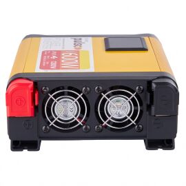 Pulso ISU-600 12V-220V/600W/LCD/USB-5VDC2.0A/прав.синус/клеми преобразователь напряжения (инвертор)