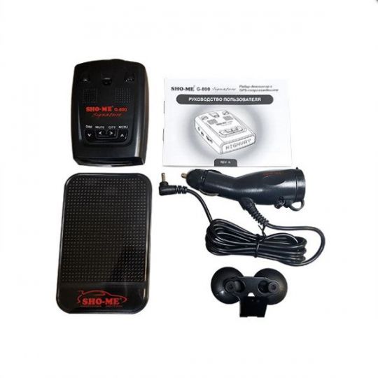 Sho-Me Радар-детектор G-800 Signature Sho-Me Радар-детектор G-800 Signature