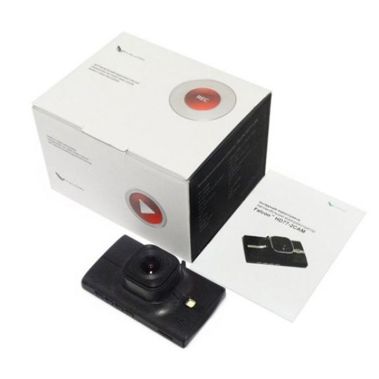 Falcon DVR HD77-2CAM Автомобильный видеорегистратор Falcon DVR HD77-2CAM Автомобильный видеорегистратор