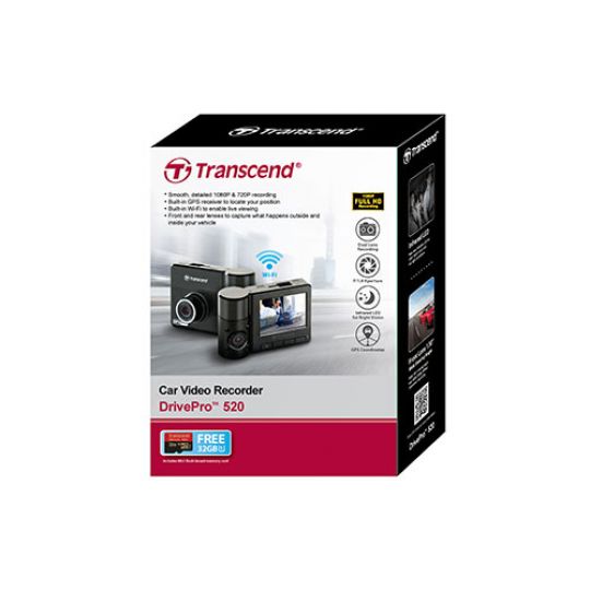 Transcend DrivePro 520 Автомобильный видеорегистратор