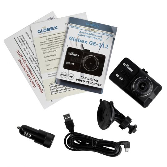Globex GE-112 Автомобильный видеорегистратор Globex GE-112 Автомобильный видеорегистратор