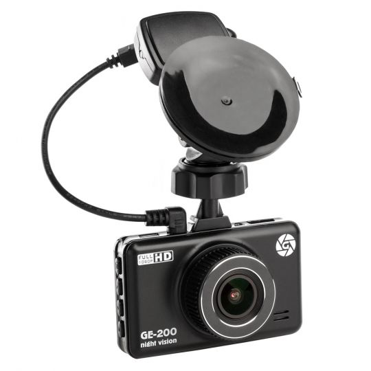 Globex GE-200 Night Vision Автомобильный видеорегистратор