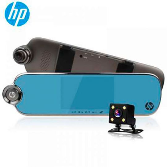 HP f770 Автомобильный видеорегистратор зеркало