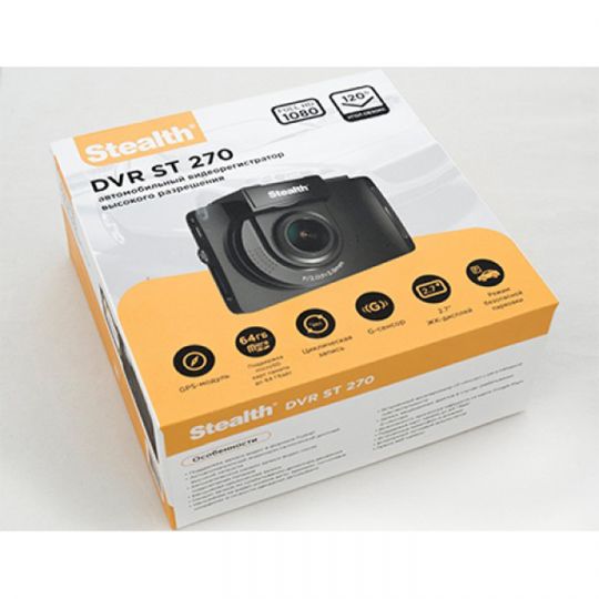 Stealth DVR ST 270 GPS Автомобильный видеорегистратор