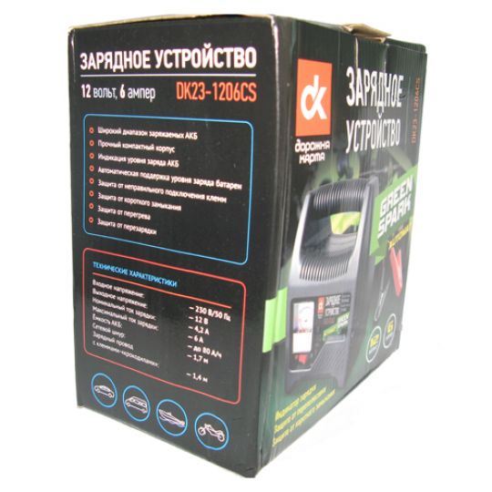 DK23-1206CS Зарядное устройство для АКБ (Трансформаторное) DK23-1206CS Зарядное устройство для АКБ (Трансформаторное)