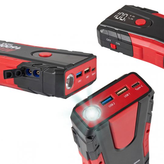 Alligator Пусковий пристрій Jump Starter 400A/800A 16000mAh з функцією Power Bank Alligator Пусковий пристрій Jump Starter 400A/800A 16000mAh з функцією Power Bank