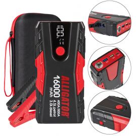 Alligator Пусковий пристрій Jump Starter 400A/800A 16000mAh з функцією Power Bank