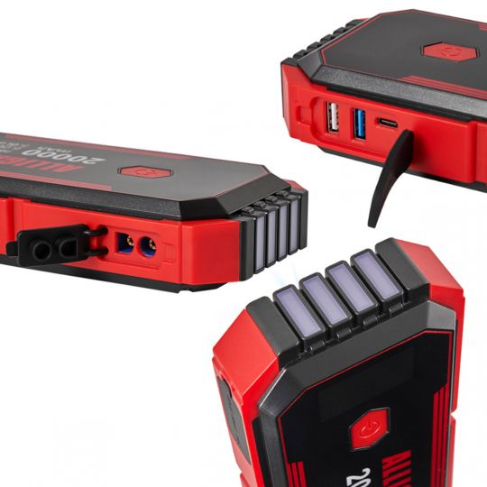 Alligator Пусковий пристрій Jump Starter 800A/1600A 20000mAh зі Smart-клемами з функцією Power Bank