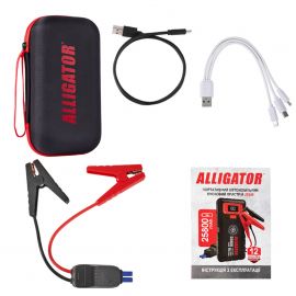 Alligator Пусковий пристрій Jump Starter 800A/1600A 20000mAh зі Smart-клемами з функцією Power Bank