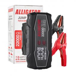 Alligator Пусковий пристрій Jump Starter 1000A/2000A 22000mAh з функцією Power Bank