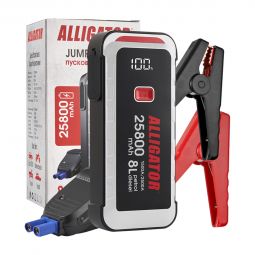 Alligator Пусковий пристрій Jump Starter 1500A/2500A 25800mAh зі Smart-клемами