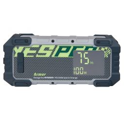 ARMOR JS-700 Пуско-зарядний пристрій 20000mAh/74Wh/12V START-600A/3000A/DC 150W/лiхтар