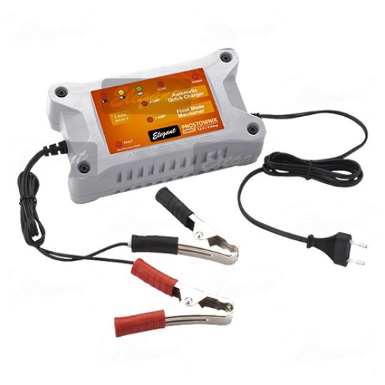 Elegant Compact 12V/4А Зарядное устройство для АКБ (импульсное)