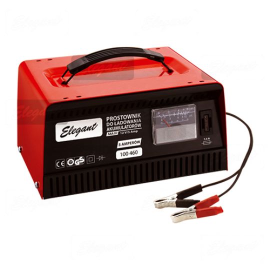 Elegant Maxi 12V/5А Зарядное устройство для АКБ (Трансформаторное) Elegant Maxi 12V/5А Зарядное устройство для АКБ (Трансформаторное)