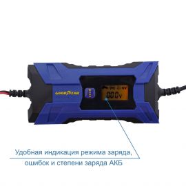 GOODYEAR Электронное зарядное устройство для АКБ CH-4A (Импульсное)