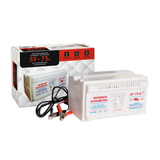 НПП ОБОРОНПРОМПРИБОР Зарядное устройство для АКБ ЗУ-75А (Трансформаторное) НПП ОБОРОНПРОМПРИБОР Зарядное устройство для АКБ ЗУ-75А (Трансформаторное)