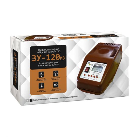 НПП ОБОРОНПРОМПРИБОР Зарядное устройство для АКБ ЗУ-120М3 (Трансформаторное) НПП ОБОРОНПРОМПРИБОР Зарядное устройство для АКБ ЗУ-120М3 (Трансформаторное)