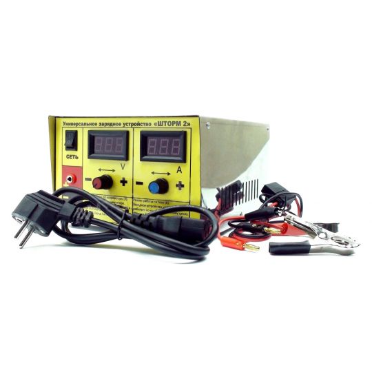 Шторм 2 Зарядно-предпусковое устройство для АКБ (Импульсное) Шторм 2 Зарядно-предпусковое устройство для АКБ (Импульсное)