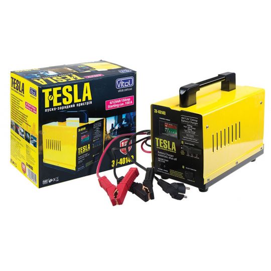 TESLA ЗУ-40140 Пуско-зарядное устройство для АКБ (Трансформаторное)