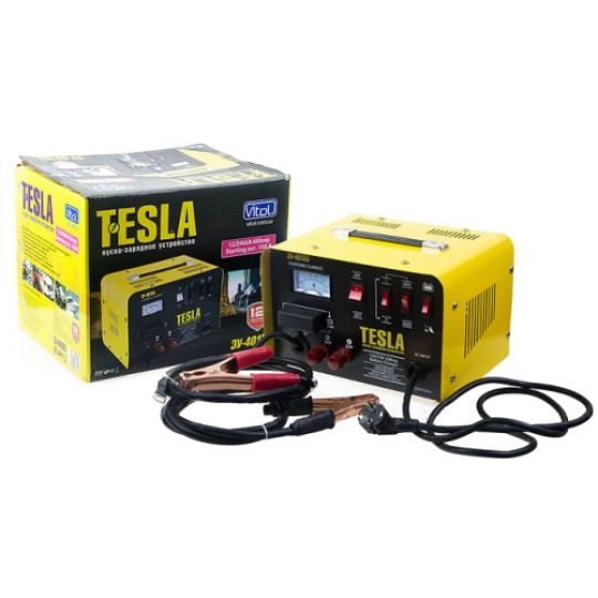TESLA ЗУ-40155 Пуско-зарядное устройство для АКБ (Трансформаторное)
