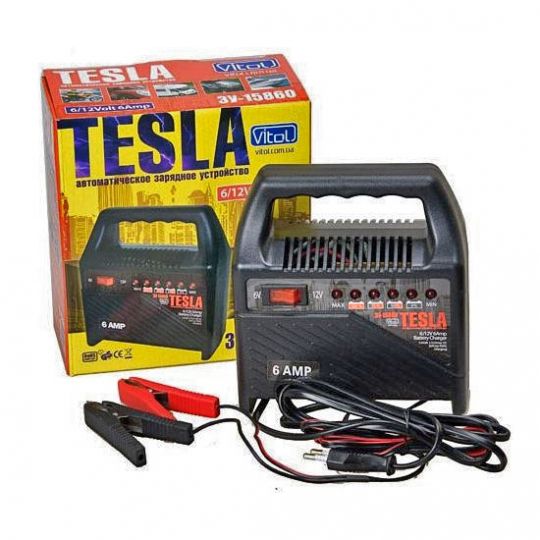 TESLA ЗУ-15860 Зарядное устройство для АКБ (Трансформаторное) TESLA ЗУ-15860 Зарядное устройство для АКБ (Трансформаторное)